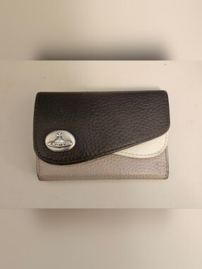VIVIENNE WESTWOOD TriColor Trifold Key Cles and Cardholder
